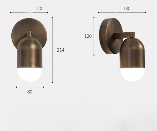 Retro Brass Wall