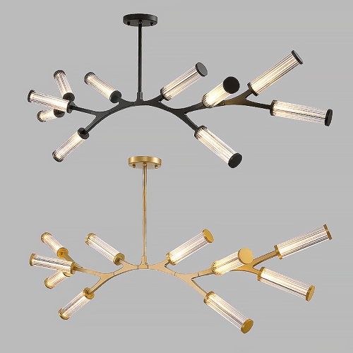 Roll and Hill Spider Chandelier