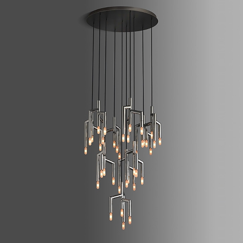 Stunning Brass Chandelier