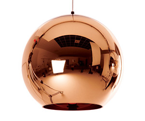Светильник ЛОФТ Copper Shade Designed By Tom Dixon In 2005