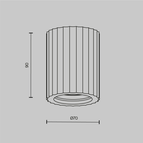 Technical C121CL-GU10-W