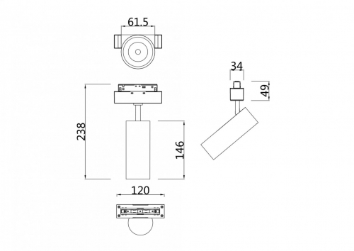 Technical TR019-2-15W4K-MG