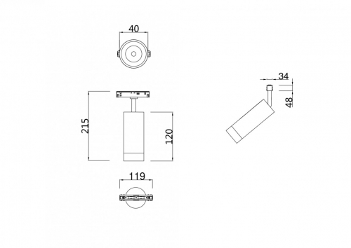 Technical TR019-2-7W4K-MG