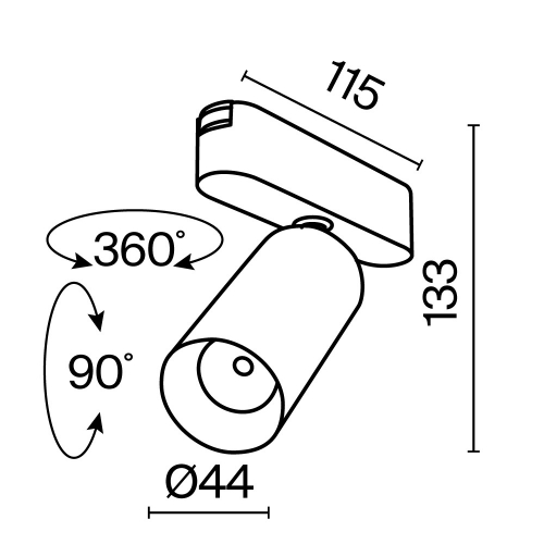 Technical TR103-1-12W3K-M-W