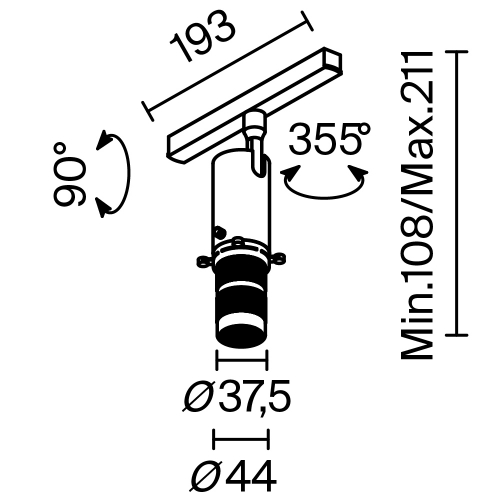 Technical TR108-4-10W3K-DS-B