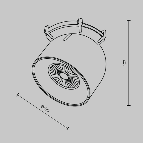 Technical TR124B-12W3K-M-B