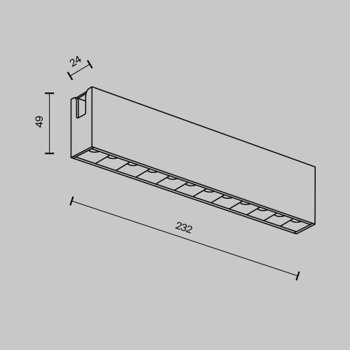 Technical TR150-1-12W4K-M-B