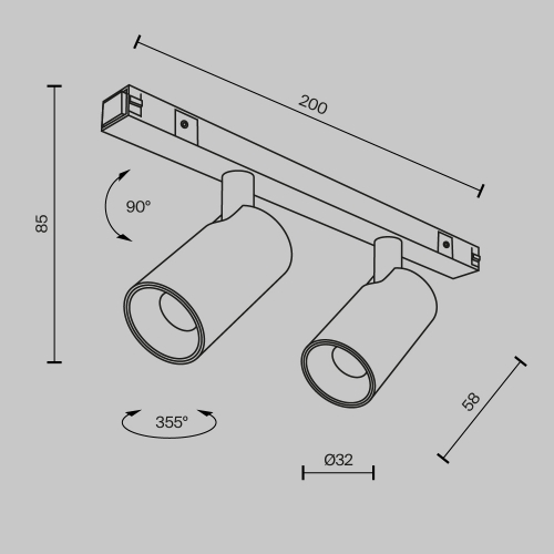 Technical TR176-1-2X5WTW-M-B