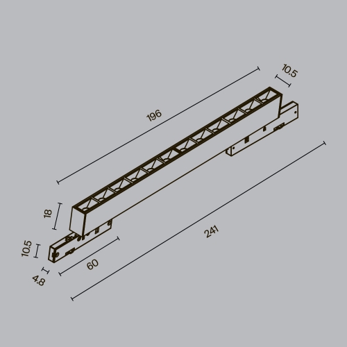 Technical TR193-1-10W4K-M-B