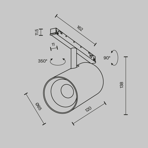 Technical TR243-18W3K-B