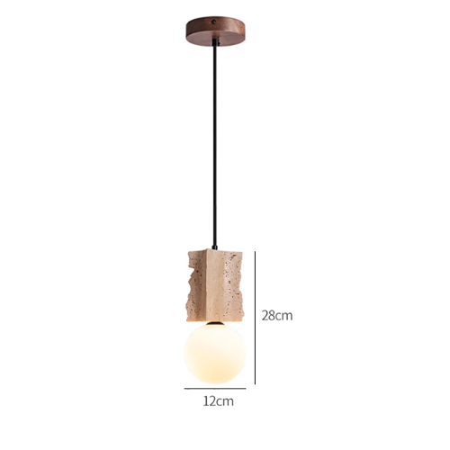 Travertine Pendant 18