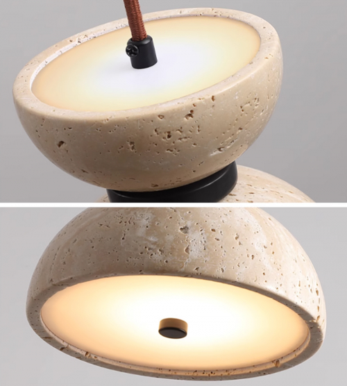 Travertine Pendant 20